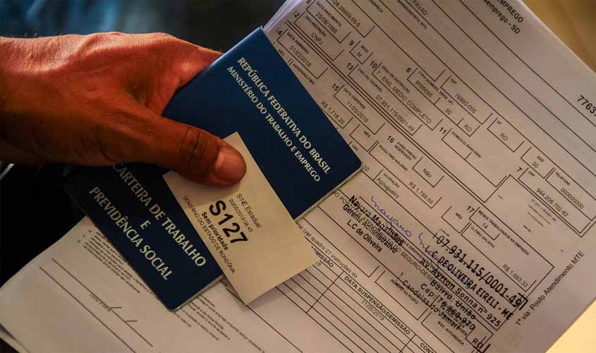 Rondônia alcança menor taxa de desemprego do país em 2019 e ofertas de vagas crescem no estado