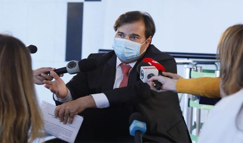 Maia avalia que prorrogação de auxílio emergencial é possível, desde que seja indicada origem dos recursos 