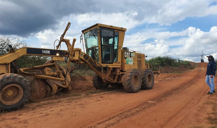Rodovias da região Sul de Rondônia são recuperadas para garantir trafegabilidade e segurança à população