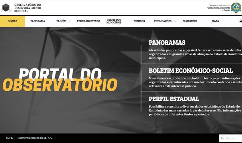 Painel digital interativo vai ser disponibilizado para pesquisa de dados estatísticos sobre o Estado na Rondônia Rural Show