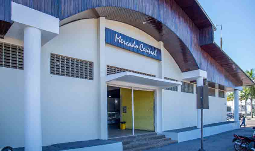 Mercado Central está fechado para breve revitalização