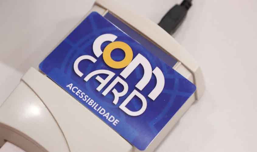 Prefeitura inicia recadastramento do COMCard para usuários da Melhor Idade e Acessibilidade