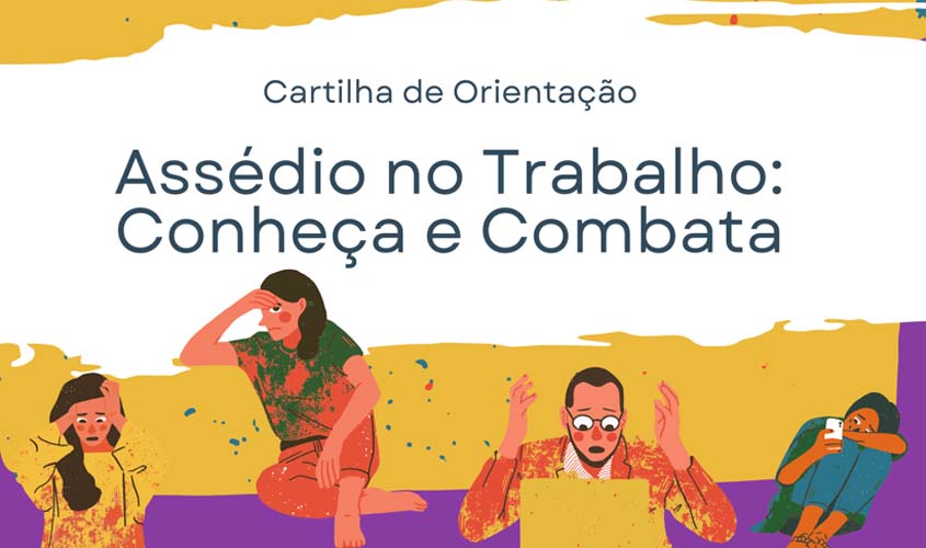 TRT-14 relança cartilha contra assédio no trabalho