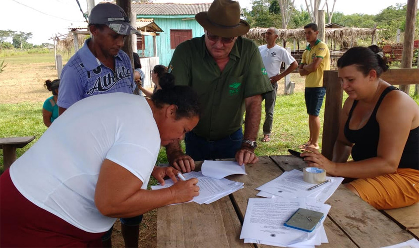 Incra investe R$ 2,7 milhões em créditos  para famílias agricultoras de Rondônia