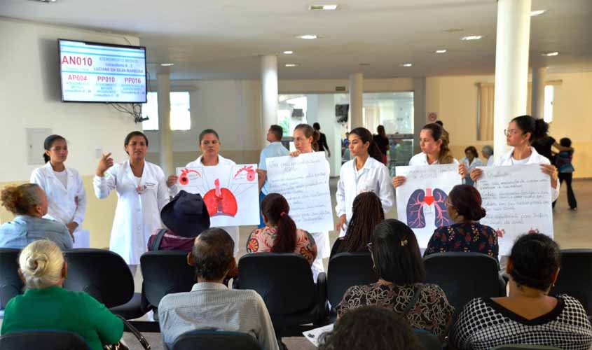 Policlínica Oswaldo Cruz realiza palestras educativas no dia nacional de controle da asma