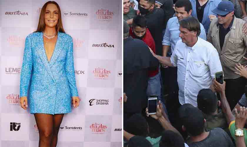 Ivete Sangalo isenta Bolsonaro por 500 mil mortos e irrita internautas: “não é sobre partidos”
