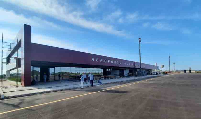 Obras no Aeroporto na Capital do Café passam por inspeção; após conclusão, Cacoal terá um aeródromo renovado