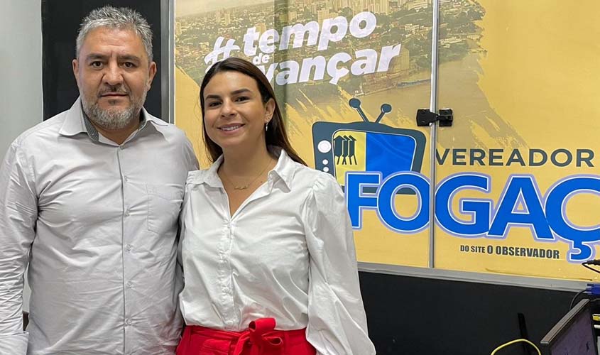 Vereador Fogaça recebe visita de Mariana Carvalho e reunião dá início a alinhamento de pré-candidaturas