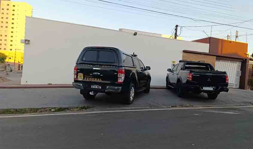 PF deflagra a Operação Hermes para apurar o crime de tráfico interestadual de drogas em RO