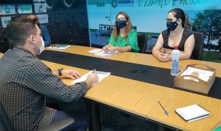 População pode acompanhar andamento de obras a partir de ordem de serviço assinada pelo DER