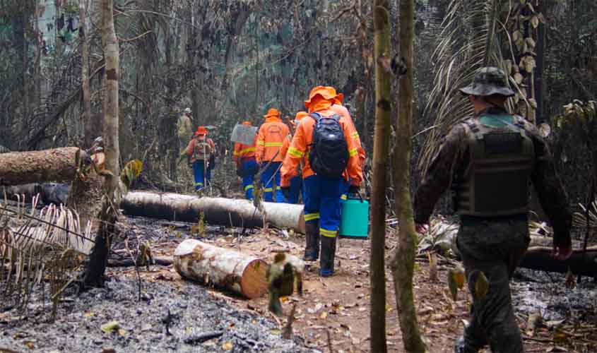 Governo de RO intensifica o combate às queimadas com educação ambiental e fiscalizações