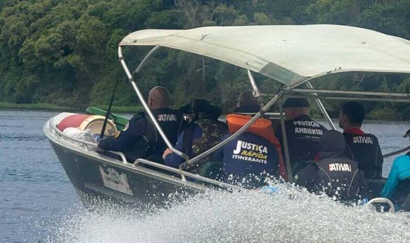 Justiça Rápida chega a Pedras Negras e Rio Cautário