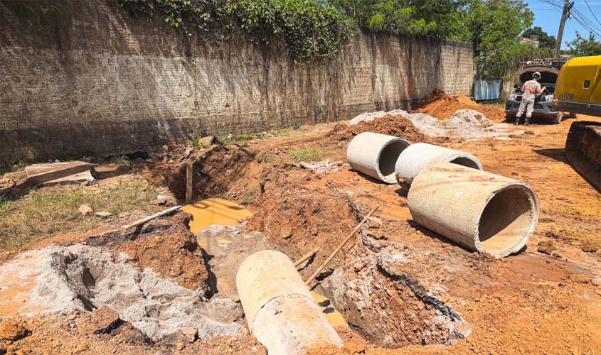 Porto Velho instala 2.657 manilhas no 1º semestre de 2026