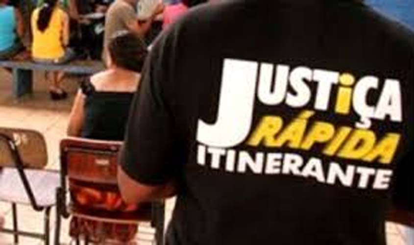 Triagens da Justiça Rápida Itinerante será em setembro