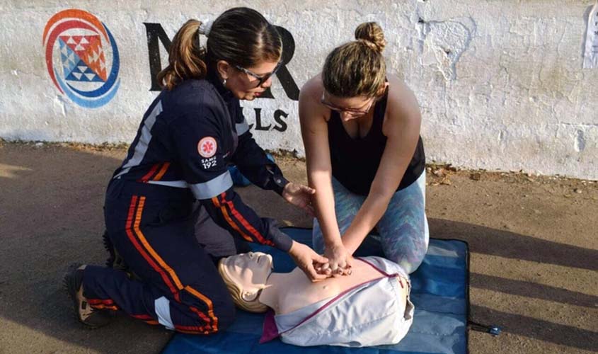 Secretaria de Saúde realizará atividades no Dia Nacional da Reanimação Cardiopulmonar