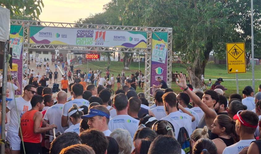 Corrida de Porto Velho reúne 3 mil participantes