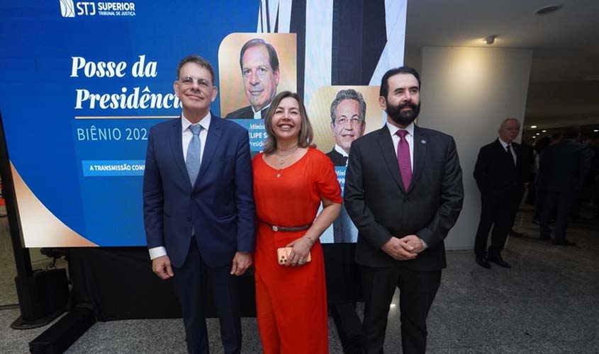 TJRO prestigia posse da nova cúpula do STJ