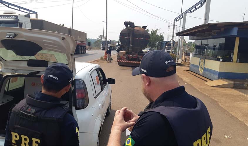 PRF promove treinamento de fiscalização de produtos perigosos