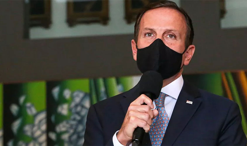 Doria diz que São Paulo receberá 5 milhões de doses de vacina contra Covid em outubro
