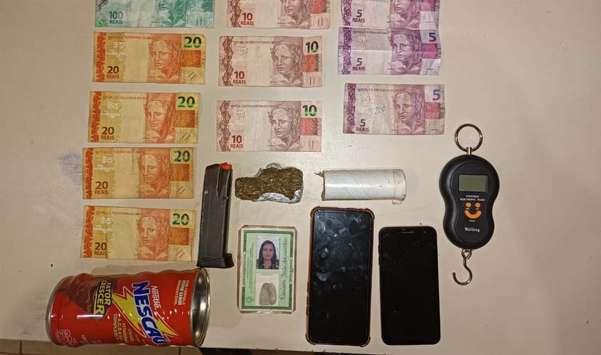 Acusado de comercializar droga no distrito do Araras é preso pela Polícia Militar
