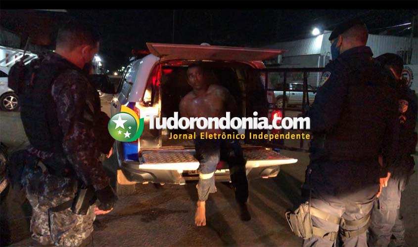 Homem acusado de invadir residência e destruir portão e carro na zona leste