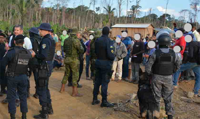 Abordagens policiais durante a Operação Nova Mutum
