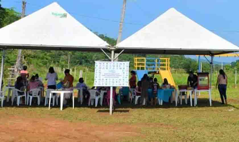 SEMSAU realiza ação voltada para a saúde e o bem-estar da população na área rural 