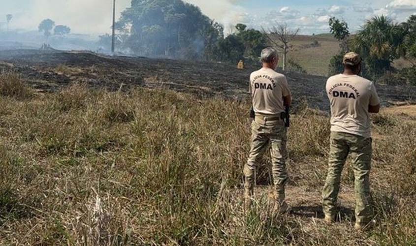 PF prende suspeito por incêndio em Campo Novo