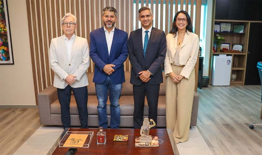 Procurador-Geral de Justiça recebe visita do governador eleito de Rondônia
