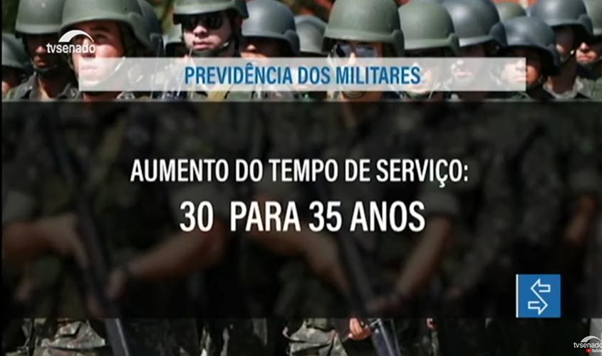 Veja as principais mudanças na proposta de reforma da Previdência dos militares