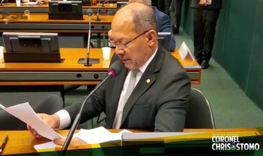 Aprovado requerimento de Coronel Chrisostomo