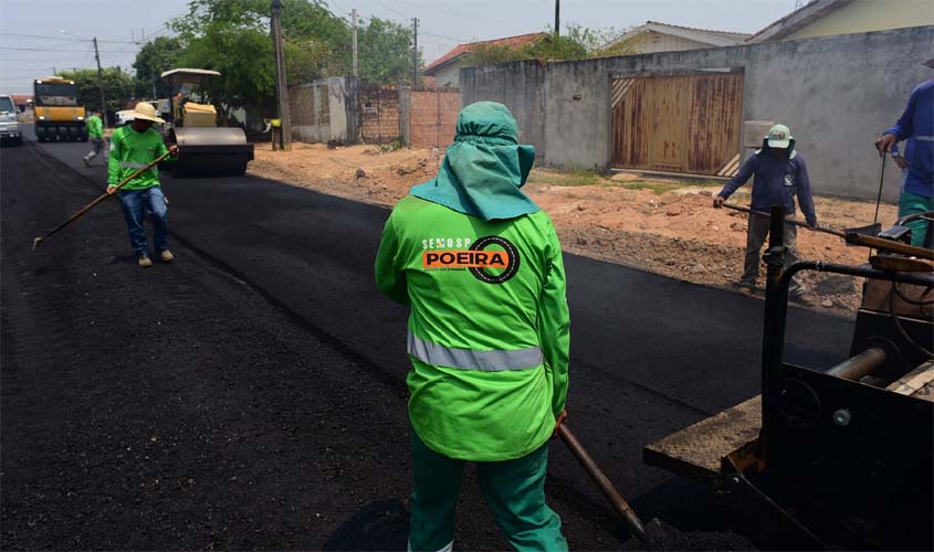 Poeira Zero pavimentou mais de 50 quilômetros de ruas e avenidas