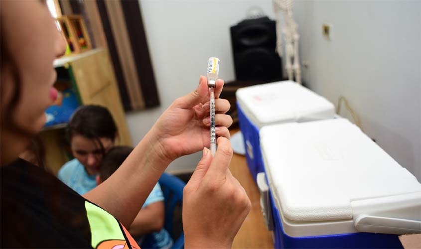 Município inicia vacinação de crianças acima de 6 meses na quarta, 30