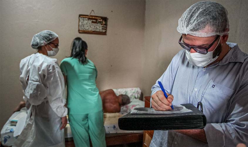 Rondonienses recebem atendimento de saúde no conforto do seu lar com Serviço de Assistência Multidisciplinar Domiciliar