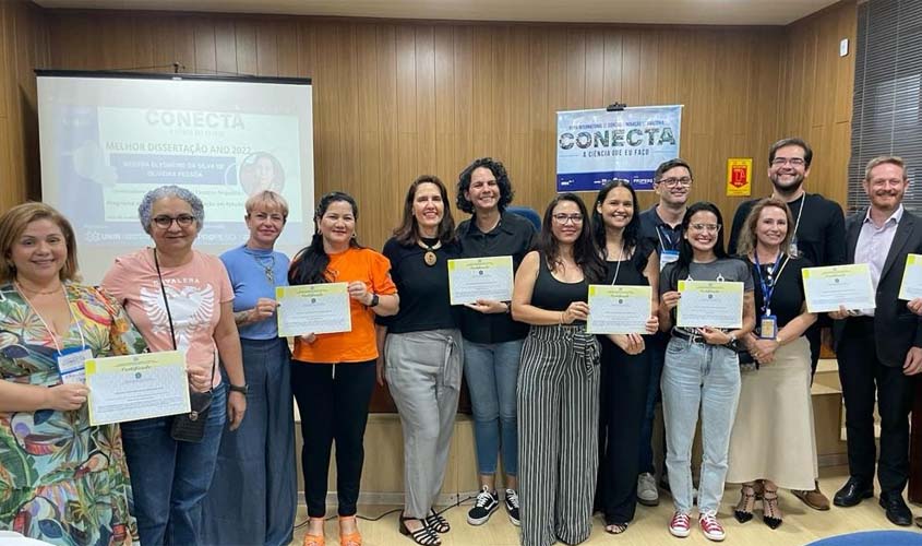 UNIR premia melhores trabalhos da pós-graduação
