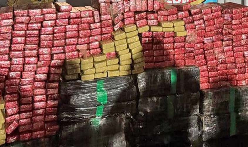 SENAPPEN e FICCO apreendem mais de uma tonelada de drogas