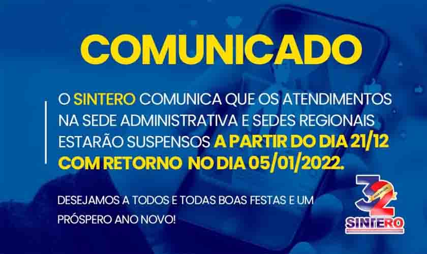 Comunicado - Suspensão de atendimento na sede administrativa