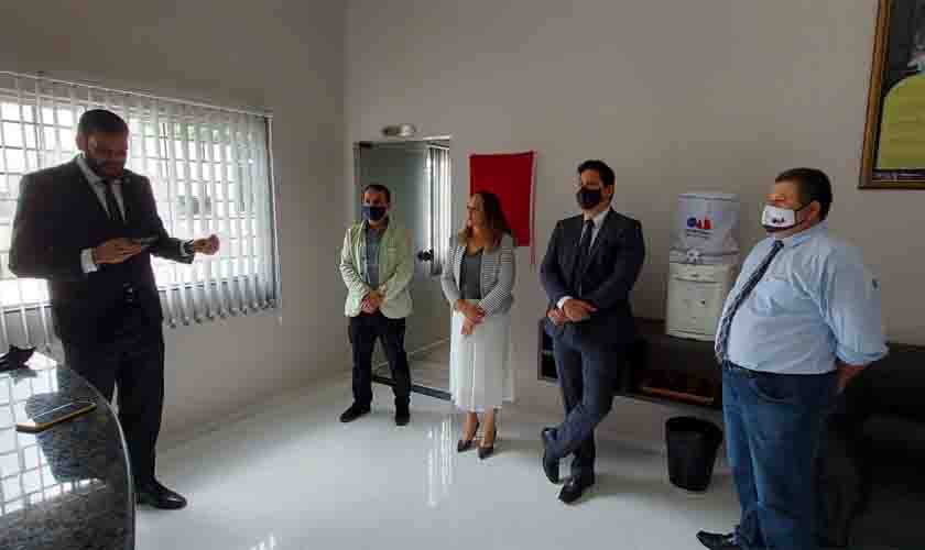 OAB inaugura estacionamento e reforma da Subseção em Vilhena