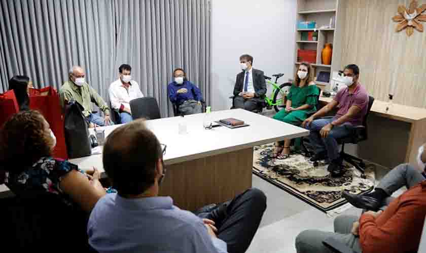 Presidente do TJRO visita o Sinjur