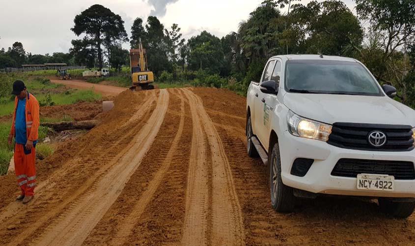 DER soluciona antigo problema de alagamento na rodovia 205