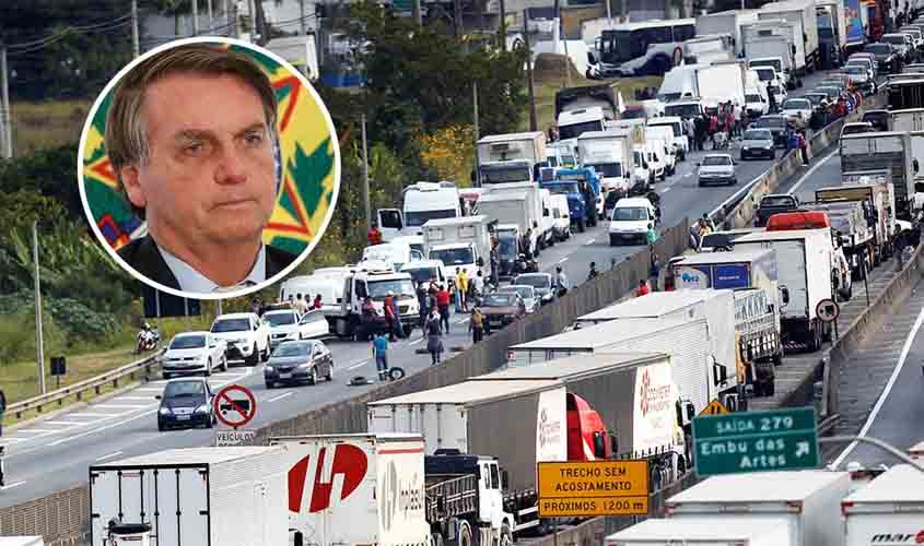 Temendo greve, Bolsonaro inclui caminhoneiros na lista prioritária de vacinação