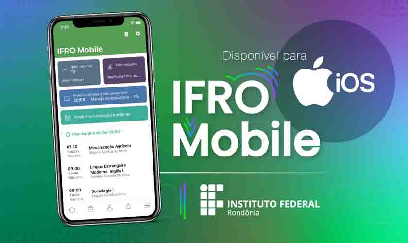 Aplicativo IFRO Mobile ganha versão para iOS