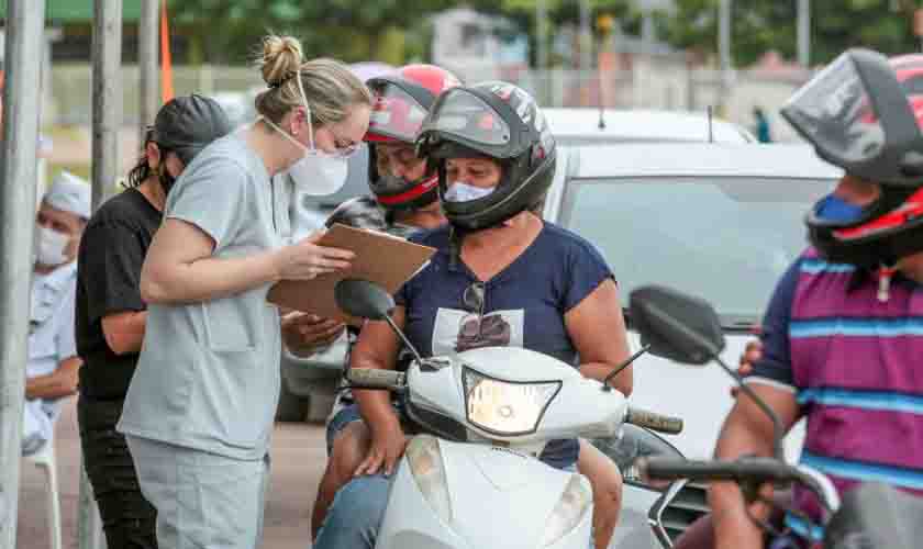 Drive-thru de Testagem Rápida realizado neste sábado reforça ações do Governo de Rondônia para frear avanço da covid-19