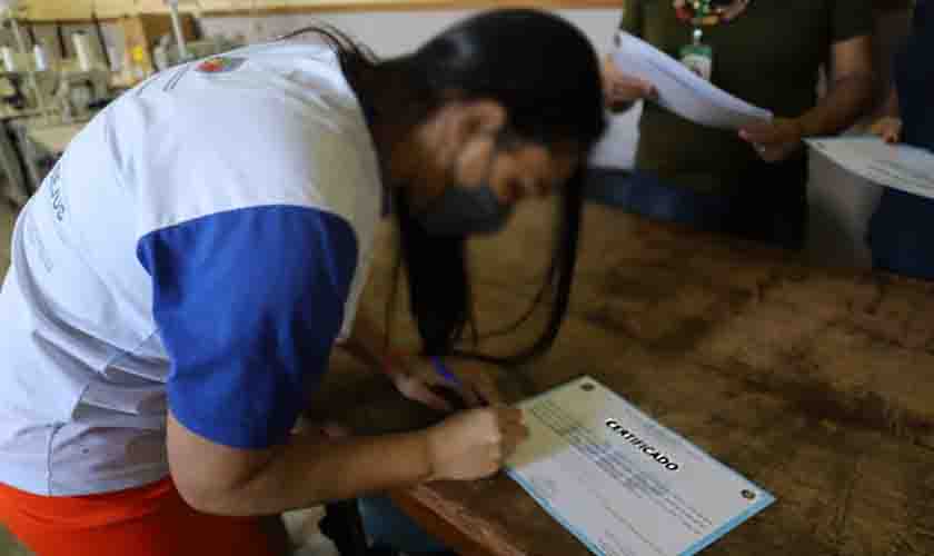 Sejus aumenta oferta de atividades voltadas para ressocialização em unidades do Estado