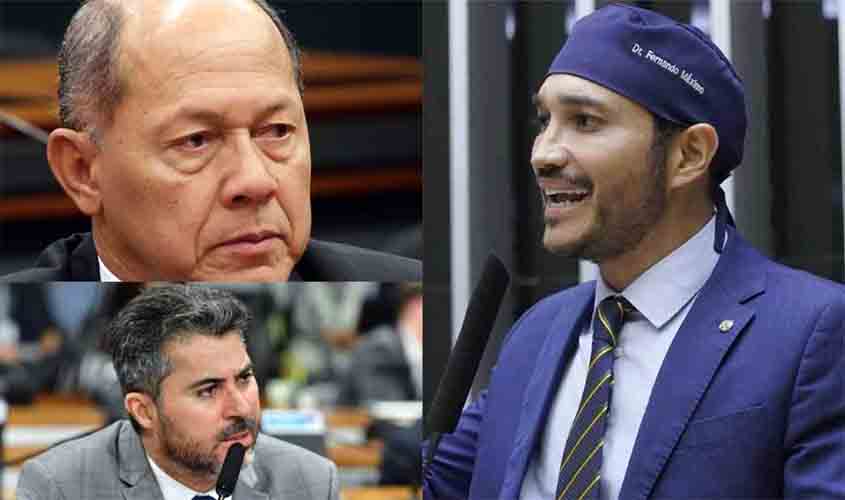 CHRISÓSTOMO, FERNANDO MÁXIMO E MARCOS ROGÉRIO, O TRIO RONDONIENSE NA POSSE DO PRESIDENTE TRUMP