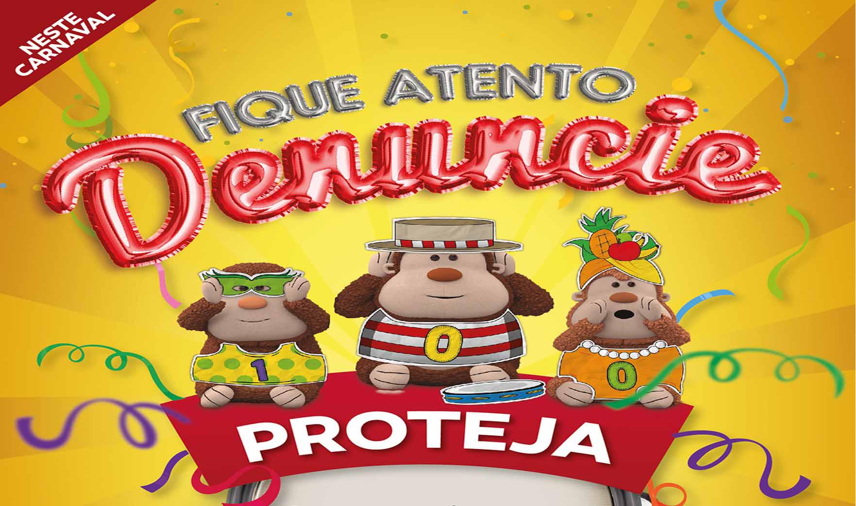 Juizado da Infância e da Juventude do TJRO participa de Campanha contra violência durante o carnaval