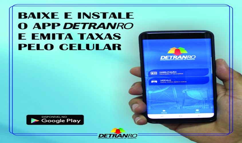 Novo aplicativo do Detran permite consultas e impressão de taxas e guias