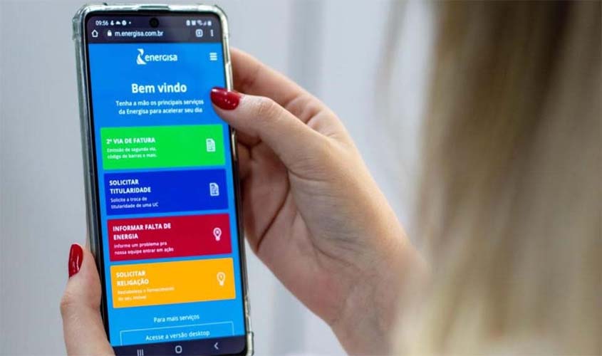 Canais digitais da Energisa facilitam contato dos clientes com a empresa