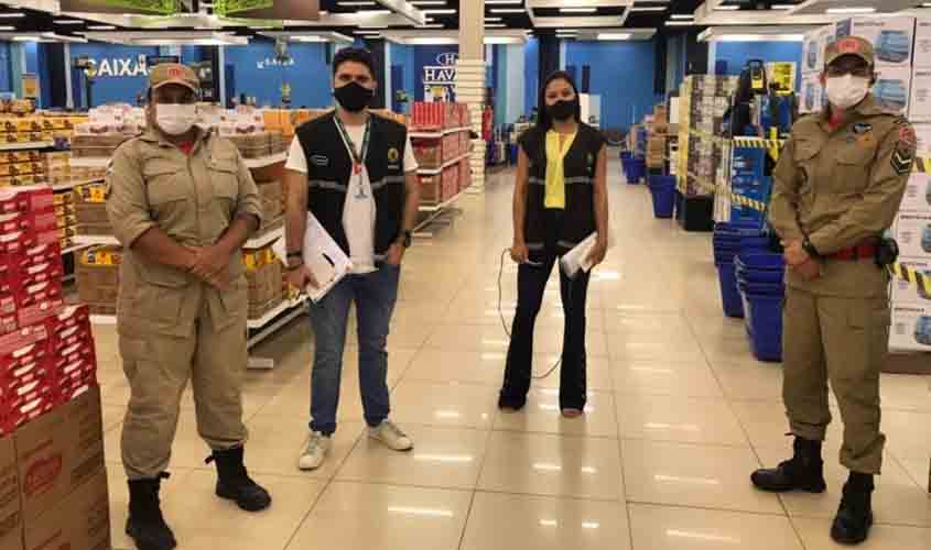 Operação Argos notifica 23 casas comerciais durante fiscalização