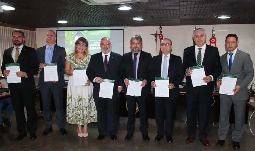 MPRO assina pacto colaborativo da 'Estratégia Nacional pelo Meio Ambiente' em evento no Pará